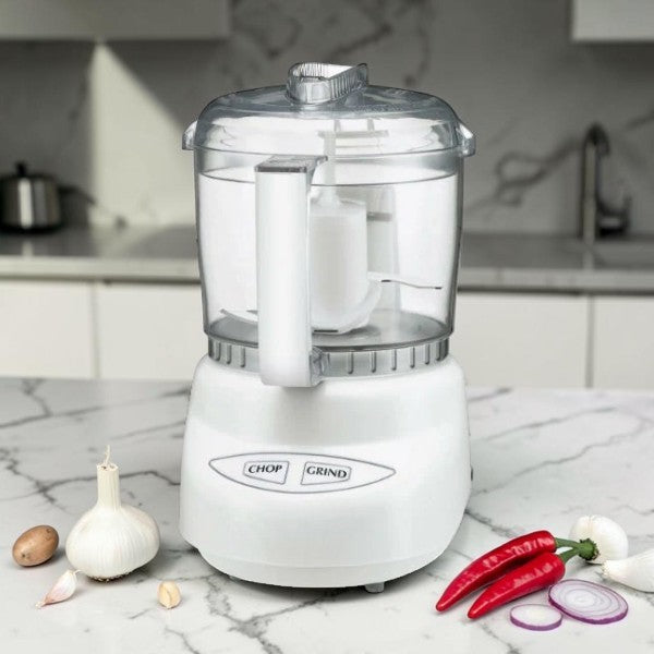 Compact 3 Cup Kitchen Food Processor with Chop and Grind Functions
