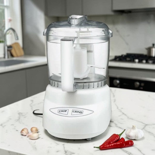 Compact 3 Cup Kitchen Food Processor with Chop and Grind Functions