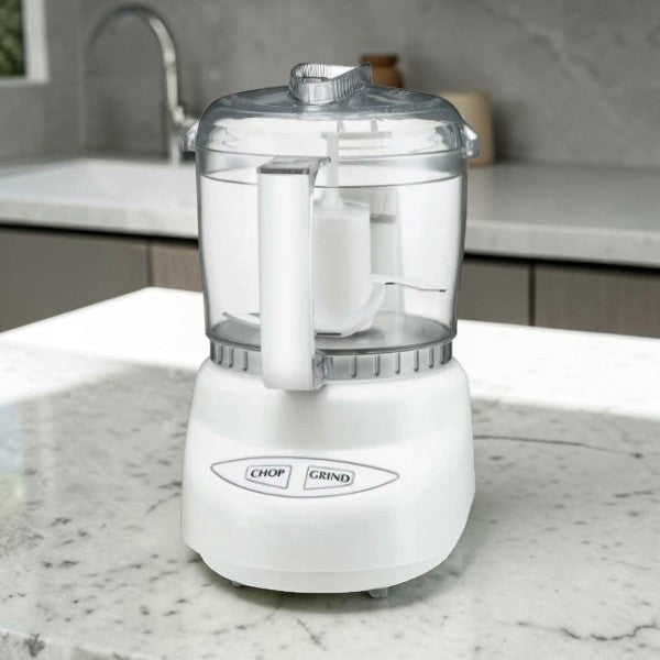 Compact 3 Cup Kitchen Food Processor with Chop and Grind Functions