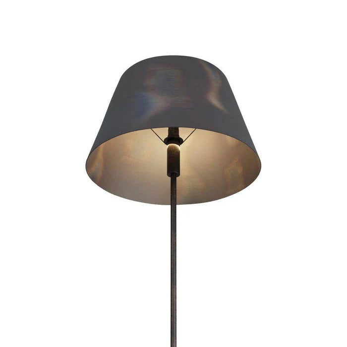 Modern Iron Floor Lamp with Black Shade, Floor Lamp