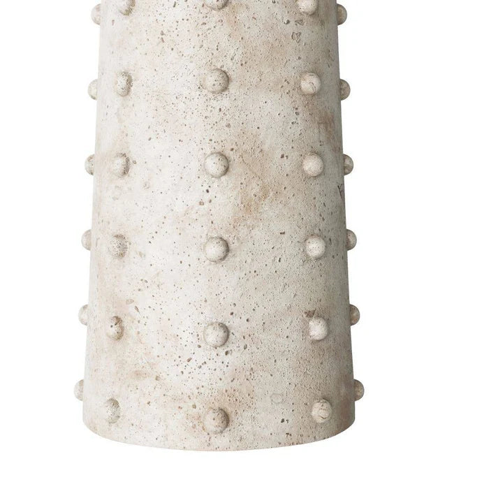 Natural Woven Shade Floor Lamp Stone Base, Floor Lamp