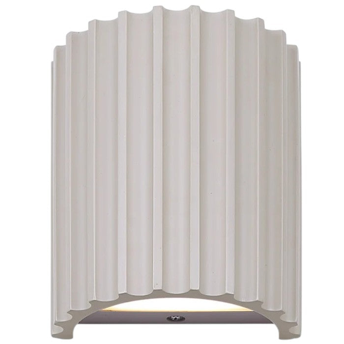 Ribbed Stone Finish, LED Wall Light Modern Sconce, Wall Light
