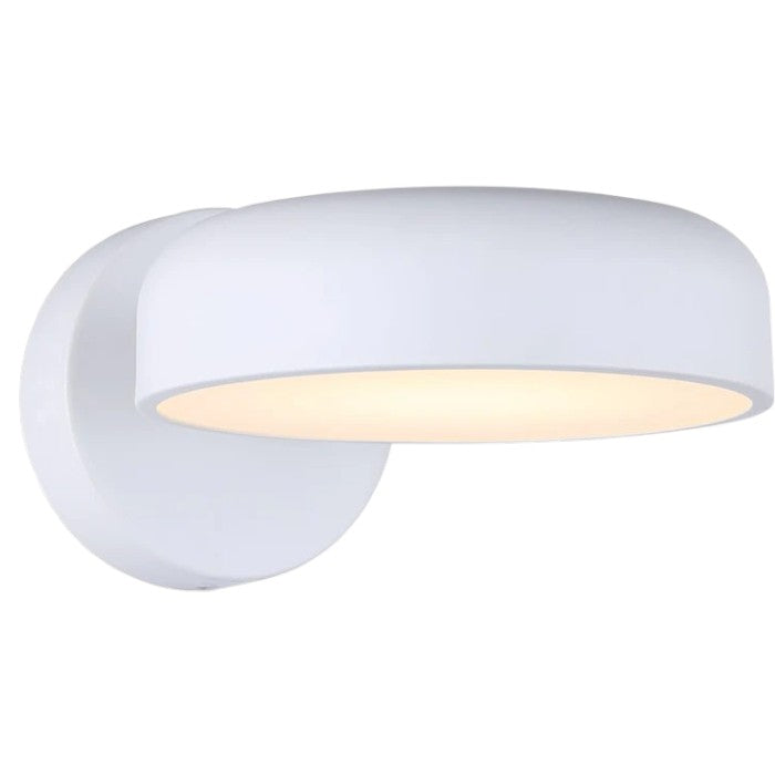 Modern LED Wall Light, White Acrylic Shade, Wall Light
