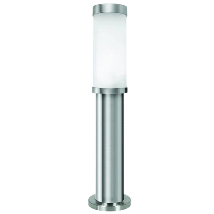 Stainless Steel Path Light, Opal Glass Shade, Garden Lighting