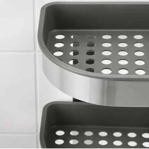 Stainless Steel Corner Shower Shelf for Bathroom Storage