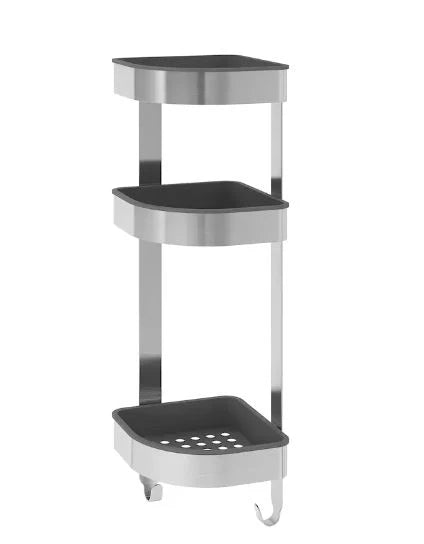 Stainless Steel Corner Shower Shelf for Bathroom Storage