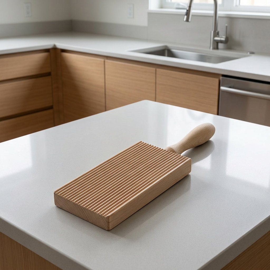 Wooden Gnocchi Paddle Board for Kitchen Pasta Making
