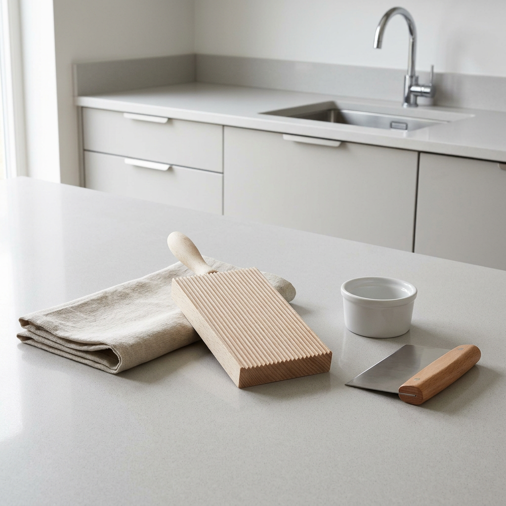 Wooden Gnocchi Paddle Board for Kitchen Pasta Making