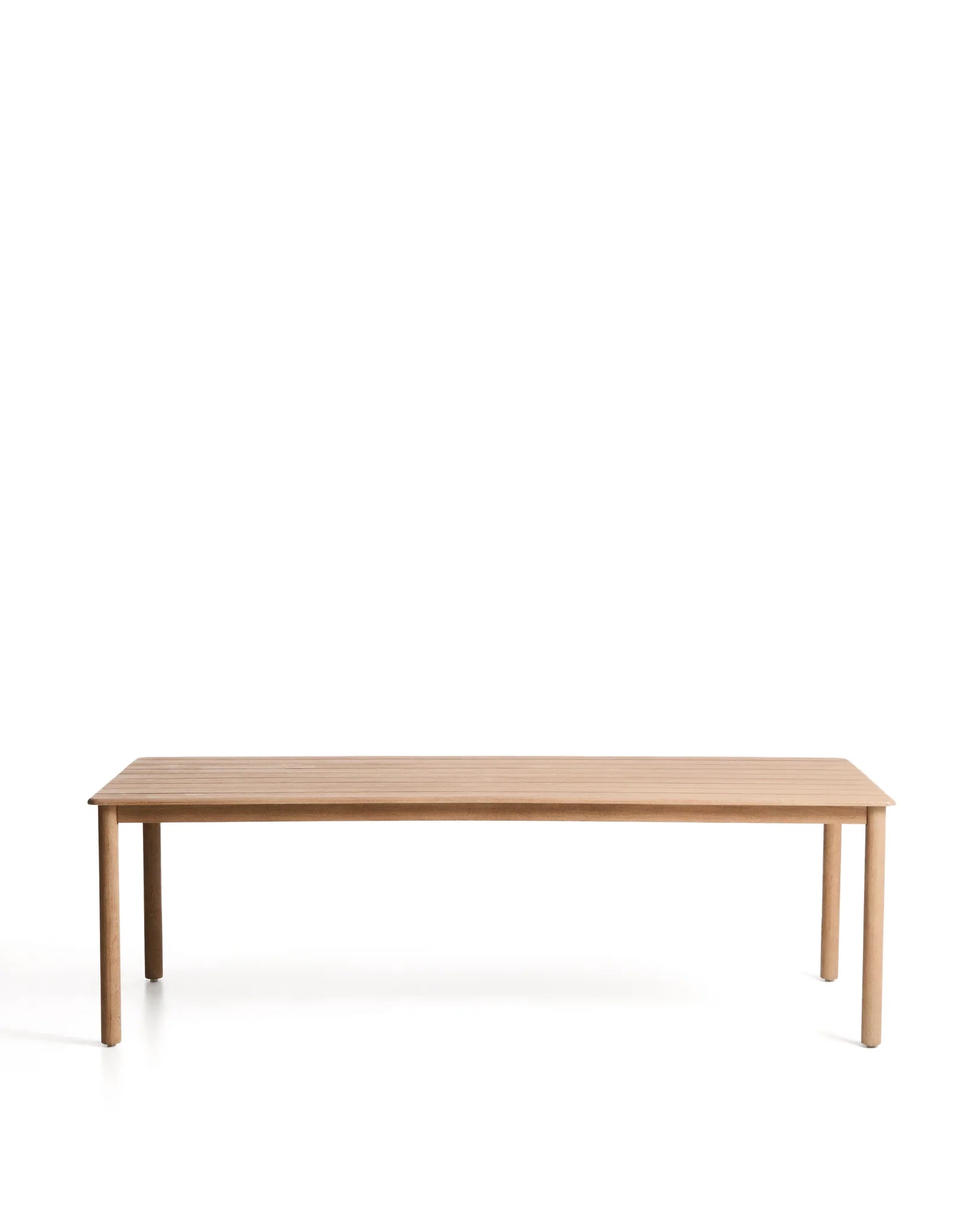 Solid Acacia Wood Outdoor Dining Table, 94.5" x 39.5"