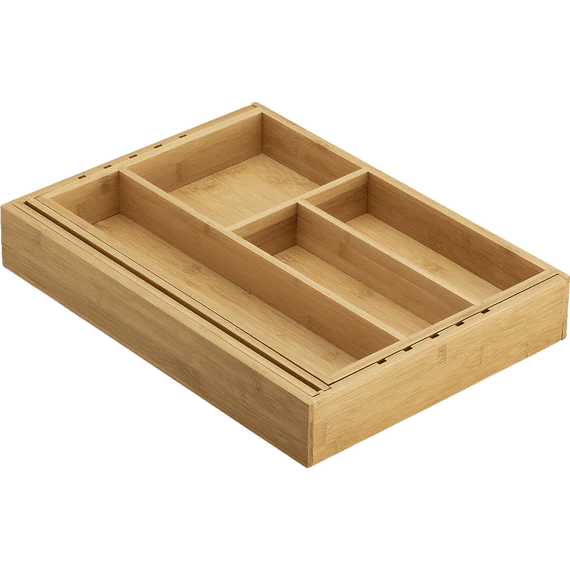Expandable Bamboo Drawer, Organizer Tray