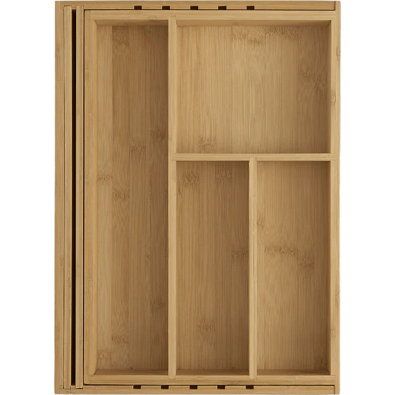 Expandable Bamboo Drawer, Organizer Tray