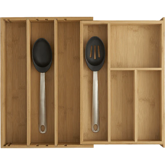 Expandable Bamboo Drawer, Organizer Tray
