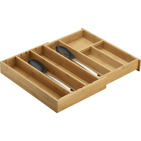 Expandable Bamboo Drawer, Organizer Tray