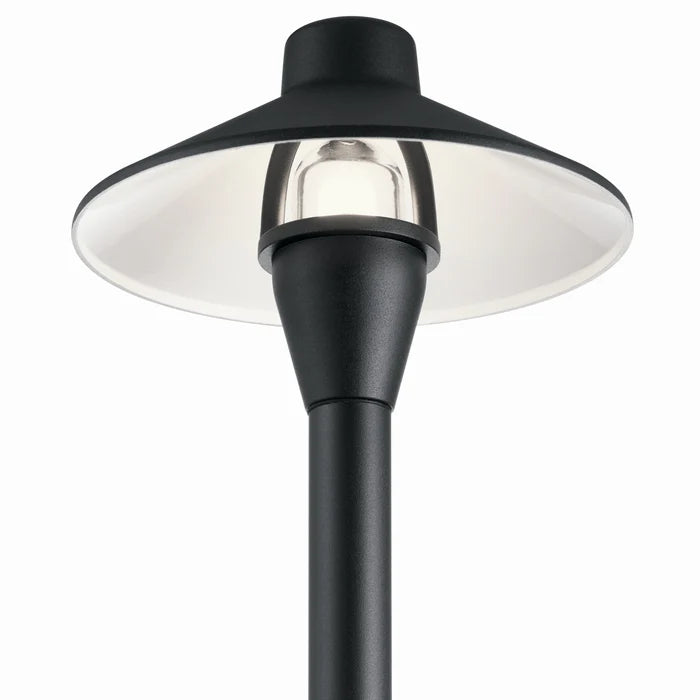 Black Brass LED Pathway Light, 23 Inch Garden Lighting